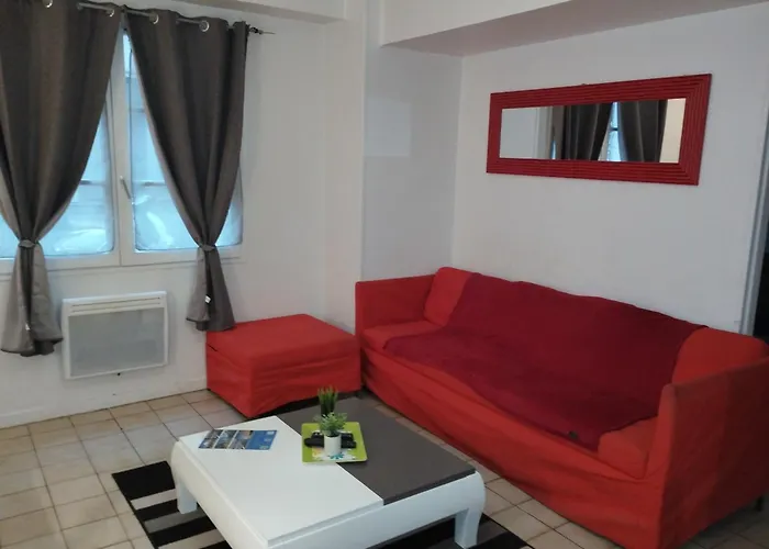 Appartement, 2 chambres, RDC, centre de Dieppe